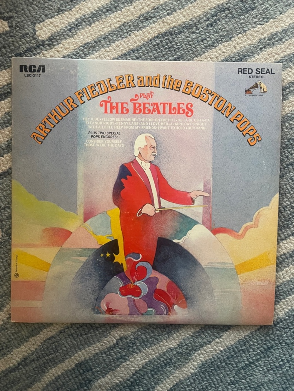 3/$30 Arthur Fiedler & The Boston Pops Play The Beatles